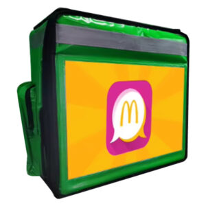 Advertising Delivery LED Backpack